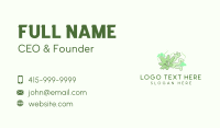 Marijuana Leaf Cannabis Business Card