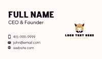 Fox Tooth Orthodontist Business Card