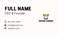 Fox Tooth Orthodontist Business Card