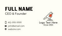 Swallow Business Card example 4