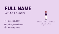 Vinification Business Card example 2