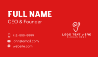 Upmarket Business Card example 3
