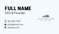 Bullet Train Transportation Business Card