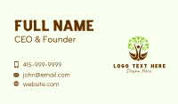 Human Nature  Conservation Business Card