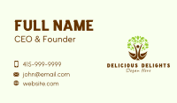 Human Nature  Conservation Business Card