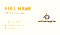 Cute Happy Robot  Business Card Image Preview