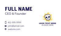 Rock Music Business Card example 3