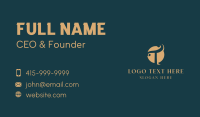 Premium Letter T Business Card Design