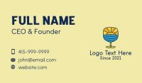Mixed Drinks Business Card example 4
