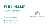 Agriculture House Leaf Business Card Design