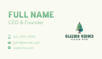 Christmas Tree Park Business Card Image Preview