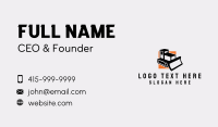 Bulldozer Business Card example 3