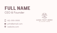 Woman Tree Environmental Business Card