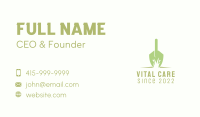 Shovel Lawn Maintenance  Business Card Image Preview