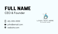 Wheelchair Disability Care Business Card