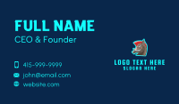 Wild Boar Gaming Mascot Business Card Design