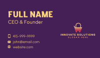 Retail Shopping Cart Business Card