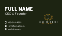 Ornate Business Card example 3