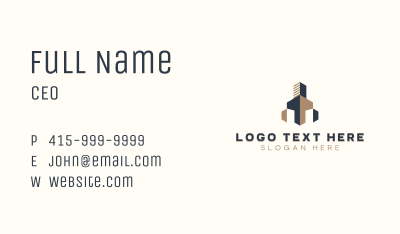 Building Real Estate Business Card