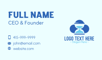 Hour Business Card example 2