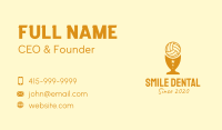Volleyball Trophy Cup  Business Card