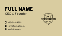 Soldier Business Card example 4