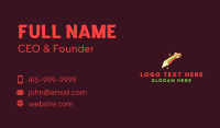 Shooting Star Pencil Business Card