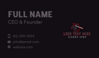 Gaming Samurai Ninja Business Card