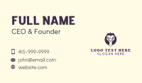 National Animal Business Card example 2