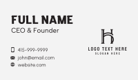 Grayscale Business Card example 4