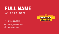 Robotics Gaming Text Business Card Image Preview