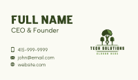 Shovel Tree Landscaping Business Card