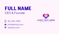 Heart Hand Charity Business Card