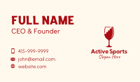Wine Business Card example 2