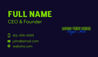 Funk Business Card example 2