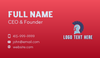 Spartan Business Card example 4