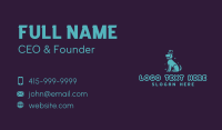 Pet Grooming Dog Business Card