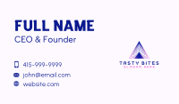 Pyramid Consultant Agency Business Card