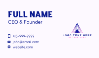 Pyramid Consultant Agency Business Card