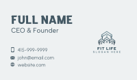 Construction House Roofing Business Card