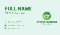 Green Eye Emblem  Business Card