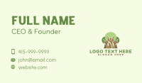 Community Tree Nature Business Card Design