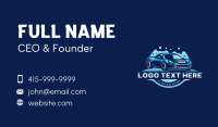 Automotive Car Wash Business Card