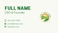 Outdoor Mountain Camp Business Card