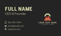 Cyclist Business Card example 1