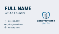 Dentistry Business Card example 2