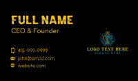 Royal Crown Shield Business Card