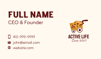 Pizza Food Cart  Business Card