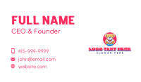 Dog Noodle Bowl Business Card Design