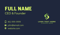 Finance Money Changer Arrow Business Card